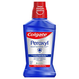 Colgate Peroxyl Antiseptic Mouthwash and Mouth Sore Rinse, 1.5% Hydrogen Peroxide