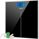 Letsfit Digital Body Weight Scale, Bathroom Scale with Large Backlit Display