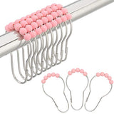 Amazer Shower Curtain Hooks Rings, Stainless Steel Shower Curtain Rings and Hooks