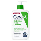 CeraVe Hydrating Facial Cleanser | Moisturizing Non-Foaming Face Wash