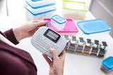 Brother P-Touch, PTM95, Handy Label Maker, 9 Type Styles, 8 Deco Mode Patterns