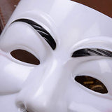 Miuion Guy Fawkes Mask -V for Vendetta， Anonymous Hacker Cosplay Party Mask