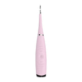 Electric Dental Calculus Remover, High-Frequency Vibration Tartar Scraper Tartar Remover for Dental Calculus, Tartar, Tooth Stains, Plaque Removal, 5 Adjustable Modes, Powered by USB, Pink