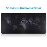 EFISH Large Gaming Mouse Map Pad,with Non-Slip Base,Waterproof and Foldable Pad