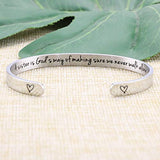 Joycuff Best Friends Jewerly Sister Gifts Inspirational Cuff Bracelets for Women Birthday
