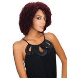 HOLLYWOOD SIS Human Hair Wig - HR REMY CORY (#1B - Off Black)