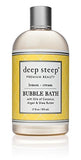 Deep Steep Bubble Bath, Lemon Cream, 17 Ounce