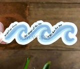 Christian faith stickers | Waterproof, vinyl stickers about God, Jesus, religion, prayer