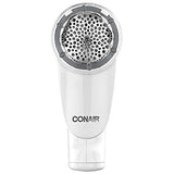 Conair Rechargeable Fabric Defuzzer/Shaver, White