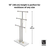 Umbra 299330-491-REM Trigem Hanging Organizer – 3 Tier Table Top
