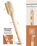 Shower Brush, Bymore Dry Brushing for Body Cellulite and Lymphatic, Dry Skin