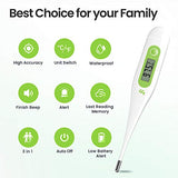 Thermometer for Adults, Oral Thermometer for Fever, Medical Thermometer with Fever