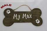 Upgraded Personalized Dog Bone - Dog House Wooden Sign Decor