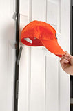 Perfect Curve CapRack18 Over-The-Door Cap Organizer, Two Straps, Holds Up To 18 Caps