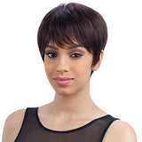 PINK BERRY (1 Jet Black) - MilkyWay SAGA Brazilian Remy 100% Human Hair Wig