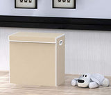 Simple Houseware Double Laundry Hamper with Lid and Removable Laundry Bags, Beige