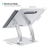 Nulaxy Laptop Stand, Ergonomic Height Angle Adjustable Computer Laptop