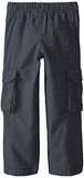 The Children's Place Boys' Uniform Pull On Chino Cargo Pants, Gray Steel, 4 slim