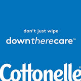 Cottonelle FreshFeel Flushable Wet Wipes for Adults, 8 Flip-Top Packs, 42 Wipes