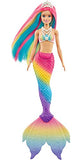 Barbie Dreamtopia Rainbow Magic Mermaid Doll with Rainbow Hair and Water