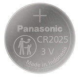 Panasonic CR2025 3.0 Volt Long Lasting Lithium Coin Cell Batteries