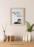Michael Scott Motivational Quote Poster