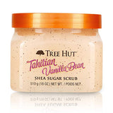 Tree Hut Tahitian Vanilla Bean Shea Sugar Scrub, 18oz, Ultra Hydrating and Exfoliating