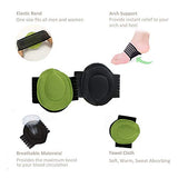 Arch Support,3 Pairs Compression Fasciitis Cushioned Support Sleeves