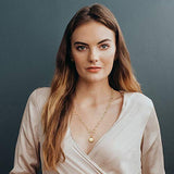 18k Gold Chunky Chain Necklace for Women Harmony Ball Pendant Toggle Clasp