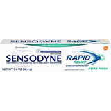 Sensodyne Rapid Relief Sensitive Toothpaste, Extra Fresh, 3.4 Ounce