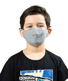 Kids Face Mask | Children's 2-Pack | Anti-Microbial, Reusable, Cotton, Adjustable