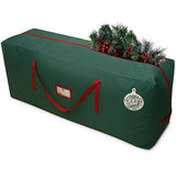 HOLIDAY SPIRIT Christmas Tree Storage Bag For Trees. Heavy-Duty 600D Oxford