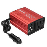 Buy What BW-150 150W Car Power Inverter DC 12V to 110V AC Outlet Converter 3.1A