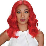 Zury Sis Synthetic Pre-Tweezed Swiss Lace Front Wig - H TOBI (3TFBR/BLONDE)