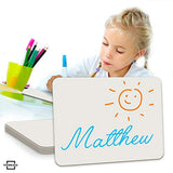 6 Pack Dry Erase Lap Board 9”X12” | Interactive Learning Whiteboard Educational
