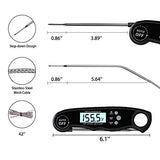 Food Thermometer, Digital Food Thermometer Instant Read, Meat Thermometer