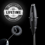 PowerLix Milk Frother Handheld Battery Operated Electric Foam Maker For Coffee