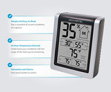 AcuRite 00613 Digital Hygrometer & Indoor Thermometer Pre-Calibrated Humidity