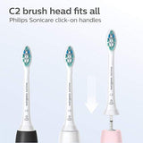 Philips Sonicare HX9023/65 Genuine C2 Optimal Plaque Control Toothbrush Head, 3 Pack