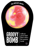 da BOMB Bath Fizzers 3 Pack Groovy Bomb, Sweet Bomb and Mystery Bomb with Surprise Inside 7 oz. each