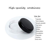 Tiny Sample Containers 3 Gram Sample Jars 25pcs Makeup Sample Containers with Lids