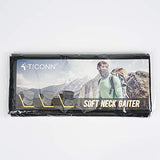 TICONN Neck Gaiter Face Cover Scarf (Black 2-Pack), Summer Cool Breathable