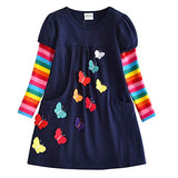 VIKITA 2018 Toddler Girls Dresses Long Sleeve Girl Dress for Kids 3-8 Years LH5805, 2T