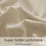 Sonoro Kate Bed Sheet Set Super Soft Microfiber 1800 Thread Count Luxury Egyptian