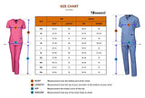 Dagacci Medical Uniform Woman and Man Scrub Set Unisex Medical Scrub Top