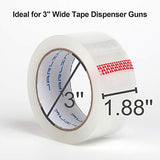 JARLINK Clear Packing Tape (12 Rolls), Heavy Duty Packaging Tape