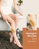 Shower Brush, Bymore Dry Brushing for Body Cellulite and Lymphatic, Dry Skin