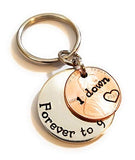 1st Anniversary Gift with a 2020 Penny 1 Down and Forever To Go Key Chain Gift