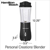 Personal Blender for Shakes and Smoothies with 14oz Travel Cup and Lid,