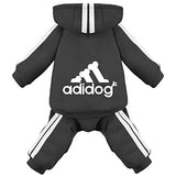 Gootailor Adidog Pet Clothes for Small Dogs Cute Dog Hoodies Puppy Sweater Warm